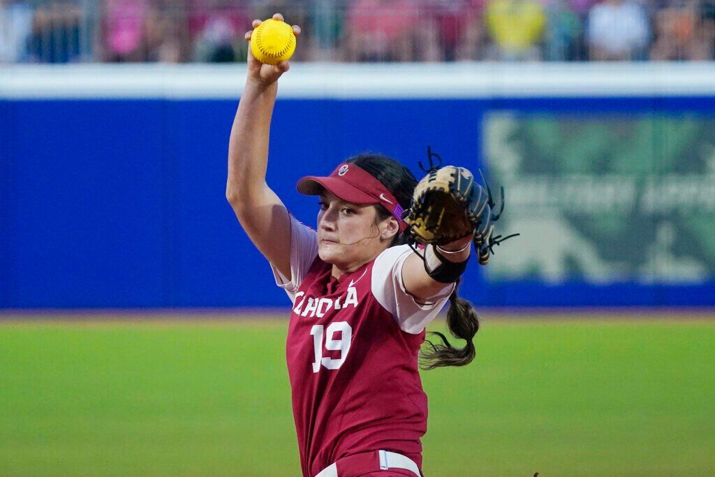 WCWS Oklahoma Texas Softball